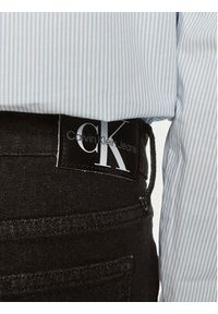 Calvin Klein Jeans Szorty jeansowe J20J222808 Czarny Regular Fit. Kolor: czarny. Materiał: bawełna