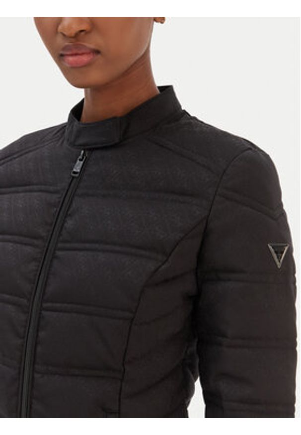 Guess Kurtka przejściowa W6RL02 WJ492 Czarny Regular Fit. Kolor: czarny. Materiał: syntetyk