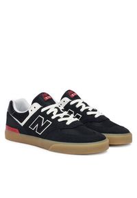 New Balance Tenisówki Numeric 574 Vulc UN574VBA Czarny. Kolor: czarny. Materiał: zamsz, skóra #5