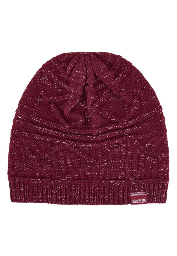 Regatta - Damska Czapka Multimix III Beanie. Kolor: czerwony. Sezon: zima