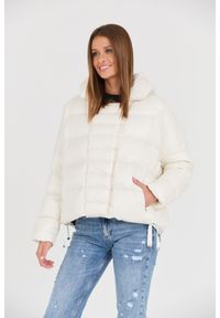 DIEGO M Biała damska kurtka, Rozmiar 40 EU - 44 IT. Kolor: biały #2