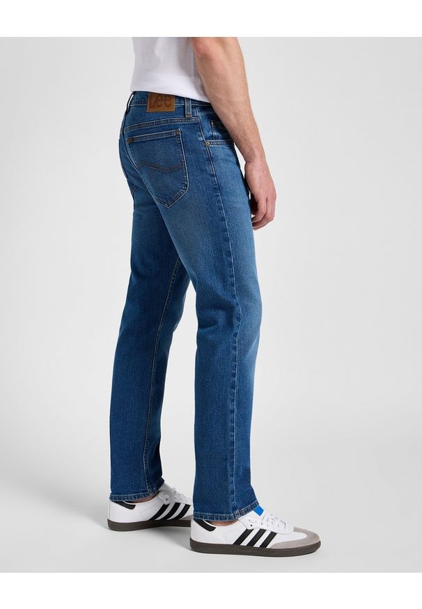 Lee - LEE MĘSKIE SPODNIE JEANSOWE RIDER BALLINGER 112355869