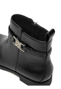 Nine West Botki CEO-NADIM-01 Czarny. Kolor: czarny. Materiał: skóra, materiał #9