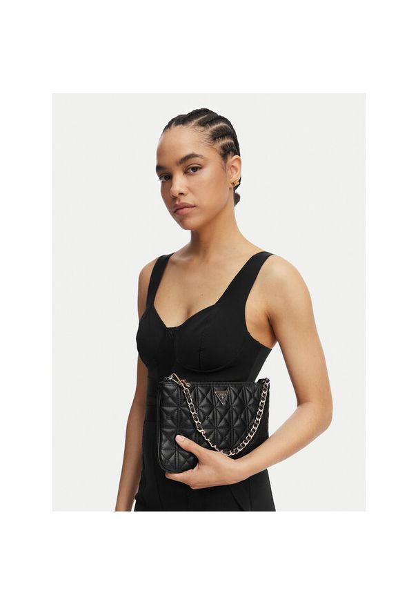 Torebka Guess. Kolor: czarny