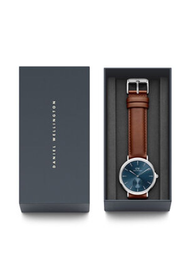 Daniel Wellington Zegarek Classic Multi-Eye St Maves Arctic DW00100709 Brązowy. Kolor: brązowy