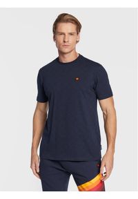 Ellesse T-Shirt Pensavo SHP15995 Granatowy Regular Fit. Kolor: niebieski. Materiał: bawełna