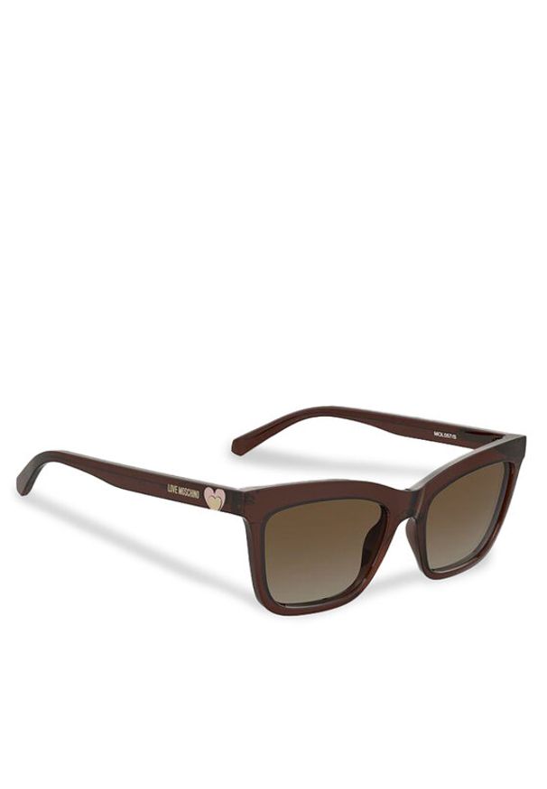 Love Moschino - LOVE MOSCHINO Okulary przeciwsłoneczne MOL057/S Brązowy. Kolor: brązowy