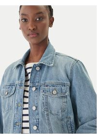 Tommy Jeans Kurtka jeansowa Classic DW0DW22720 Niebieski Regular Fit. Kolor: niebieski. Materiał: bawełna #4
