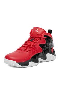 Shaq - SHAQ Buty do koszykówki EO-DEVASTATOR 3.0 AQ95078M-R Czerwony. Kolor: czerwony. Materiał: skóra. Sport: koszykówka #6