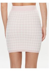 Guess Spódnica mini W4RD65 Z3DA0 Różowy Slim Fit. Kolor: różowy. Materiał: wiskoza, syntetyk #3