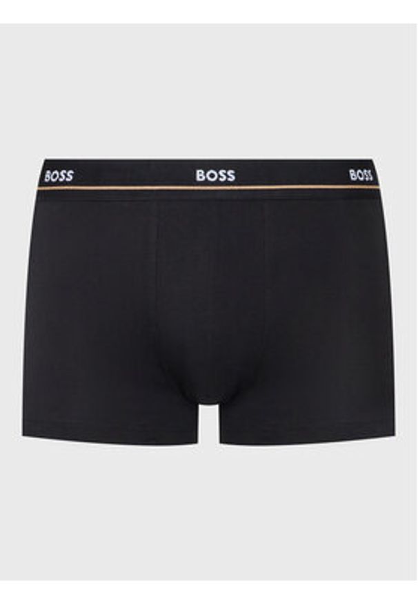 BOSS - Boss Komplet 5 par bokserek Essential 50475275 Kolorowy. Materiał: bawełna. Wzór: kolorowy