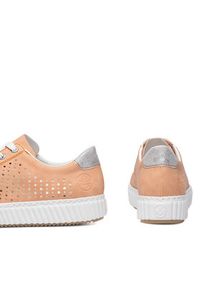 Rieker Sneakersy M3901-38 Pomarańczowy. Kolor: pomarańczowy. Materiał: syntetyk #8