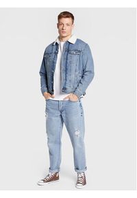 Redefined Rebel Kurtka jeansowa Raven 215116 Niebieski Regular Fit. Kolor: niebieski. Materiał: bawełna, jeans #5