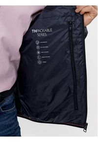 TOMMY HILFIGER - Tommy Hilfiger Kurtka przejściowa Core Circular MW0MW18763 Granatowy Regular Fit. Kolor: niebieski. Materiał: syntetyk #7