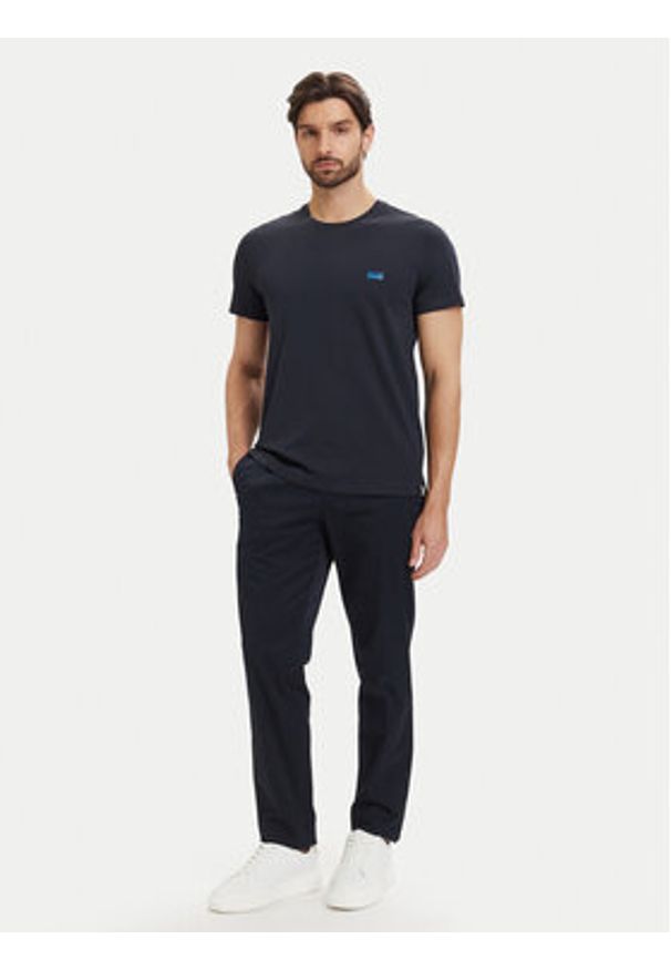 BOSS T-Shirt 50531401 Niebieski Regular Fit. Kolor: niebieski. Materiał: bawełna