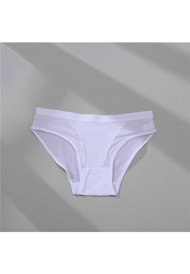 Intica - Figi z siateczki przewiewne i elastyczne Etsuyo. Kolor: biały. Materiał: tkanina