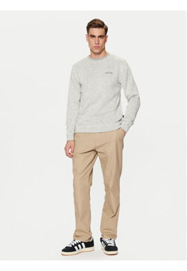 Quiksilver Bluza Keller AQYFT03341 Szary Regular Fit. Kolor: szary. Materiał: syntetyk