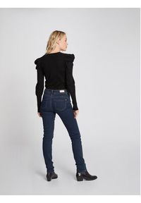 Morgan Jeansy 201-POM.P Granatowy Slim Fit. Kolor: niebieski