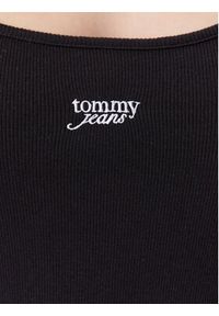 Tommy Jeans Sukienka letnia Script DW0DW20330 Czarny Slim Fit. Kolor: czarny. Materiał: bawełna. Sezon: lato #3