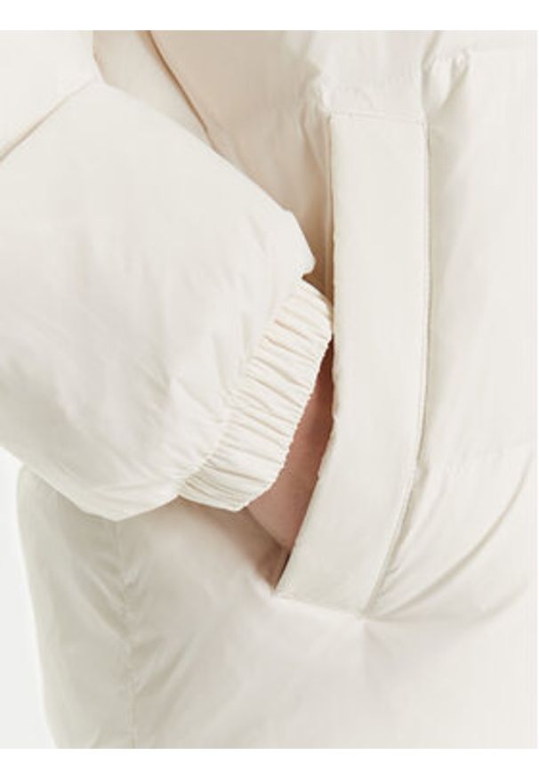 Calvin Klein Jeans Kurtka puchowa Essential LV047D502G Beżowy Regular Fit. Kolor: beżowy. Materiał: syntetyk