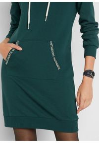 bonprix - Sukienka dresowa. Kolor: niebieski. Materiał: dresówka #3