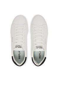 Replay - REPLAY Sneakersy GMZ7O .000.C0003L Biały. Kolor: biały. Materiał: skóra #5