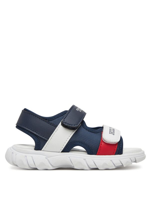 TOMMY HILFIGER - Sandały Tommy Hilfiger. Kolor: niebieski