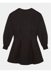 Calvin Klein Jeans Sukienka dzianinowa Gradient Monogram IG0IG02047 Czarny Regular Fit. Kolor: czarny. Materiał: bawełna. Wzór: gradientowy #3
