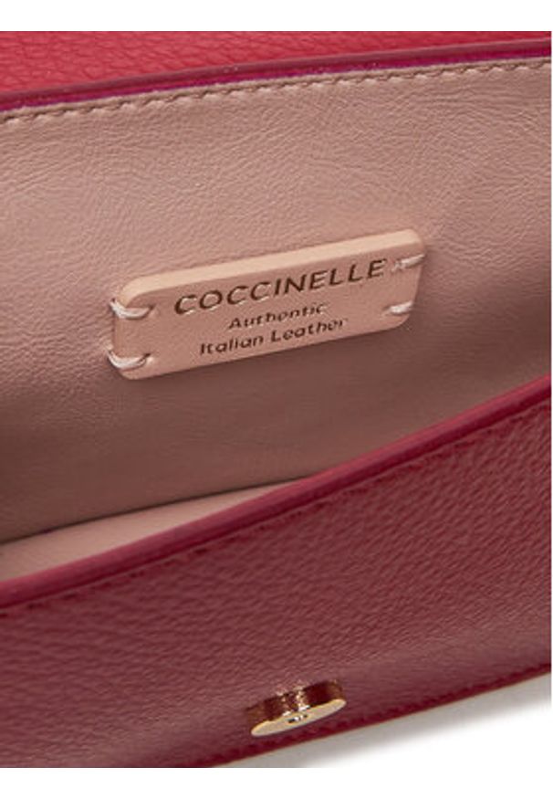 Coccinelle Torebka E5 SSL 27 01 01 Czerwony. Kolor: czerwony. Materiał: skórzane