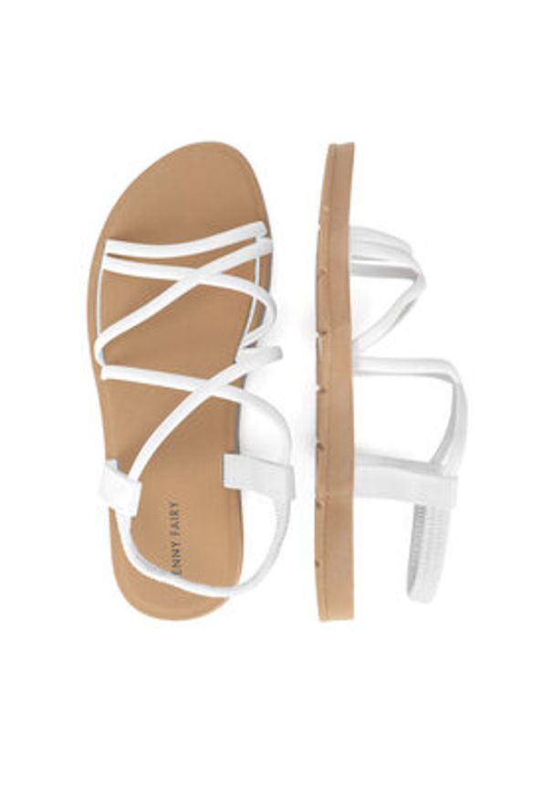 Jenny Fairy Sandały WYL1610-5 Biały. Kolor: biały. Materiał: syntetyk