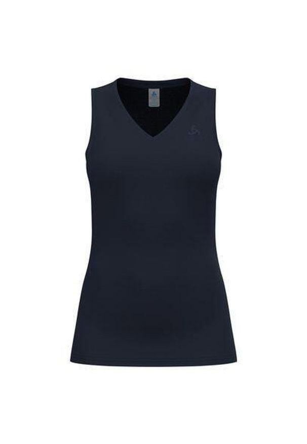 Koszulka sportowa damska Odlo BL TOP v-neck singlet ACTIVE F-DRY LIGHT. Kolor: czarny. Styl: sportowy