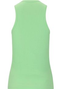 Damski tank top Athlecia Madilyn. Kolor: zielony. Sport: fitness