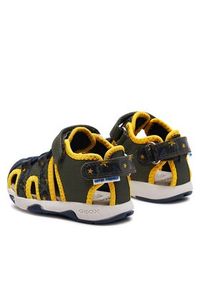 Geox Sandały B Sandal Multy Boy B450FB 014CE C0629 M Khaki. Kolor: brązowy