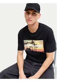 Jack & Jones T-Shirt Indiana Tee 12288112 Czarny Regular Fit. Kolor: czarny. Materiał: bawełna #6