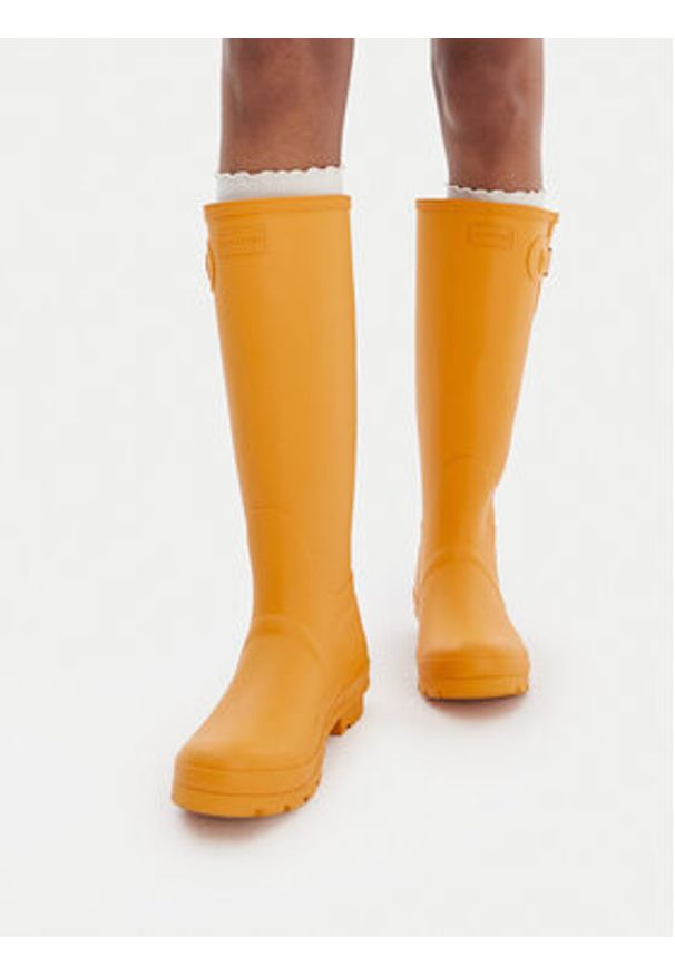 Hunter Kalosze CEO-SJY-T Pomarańczowy. Kolor: pomarańczowy. Materiał: kauczuk