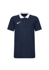 Koszulka Chłopak Nike Park 20 granatowy. Kolor: wielokolorowy, niebieski, brązowy, biały. Sport: piłka nożna #1