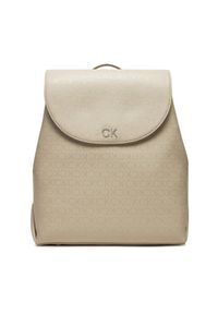 Plecak Calvin Klein. Kolor: beżowy