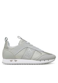 EA7 Emporio Armani Sneakersy X8X185 XR175 U462 Szary. Kolor: szary. Materiał: skóra