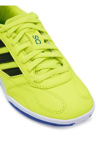 Adidas - adidas Buty do piłki nożnej Super Sala Competition III Indoor JP5273 Zielony. Kolor: zielony. Materiał: materiał