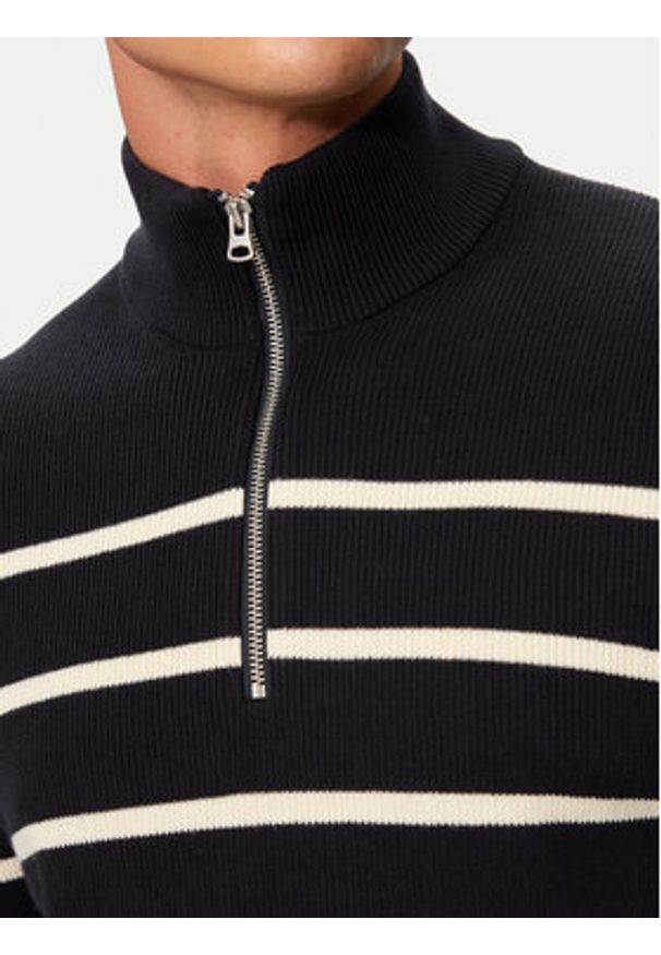 Only & Sons Sweter 22023210 Granatowy Regular Fit. Kolor: niebieski. Materiał: bawełna