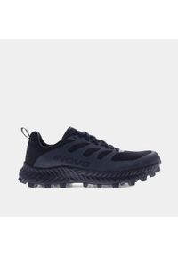 Buty do biegania męskie Inov-8 Mudtalon. Zapięcie: sznurówki. Kolor: czarny, żółty, niebieski, wielokolorowy. Materiał: materiał, tkanina. Szerokość cholewki: normalna