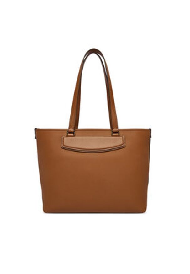 MICHAEL Michael Kors Torebka Jet Set 30S6GTVT2L Brązowy. Kolor: brązowy. Materiał: skórzane