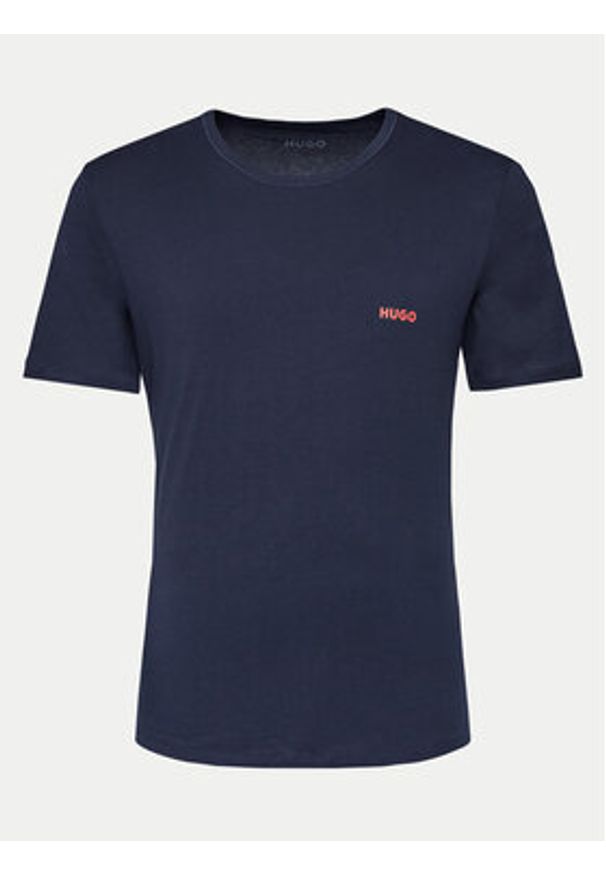 Hugo - HUGO Komplet t-shirtów 50480088 Kolorowy Regular Fit. Materiał: bawełna. Wzór: kolorowy