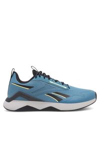 Buty na siłownię Reebok. Kolor: niebieski. Sport: fitness