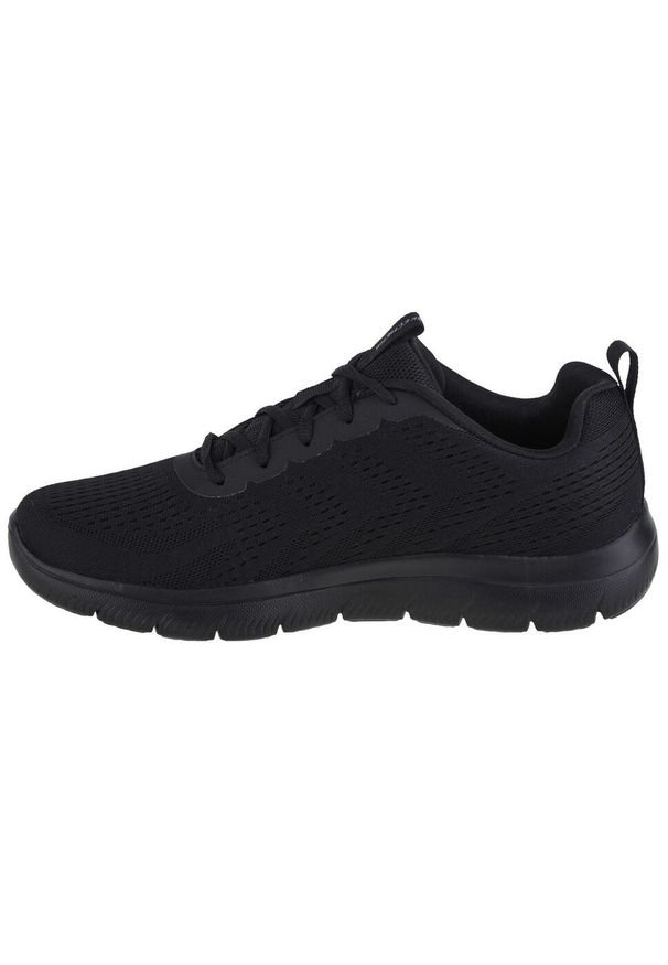 skechers - Buty sportowe Sneakersy męskie, Summits-Torre. Kolor: biały, czarny, wielokolorowy. Sport: turystyka piesza