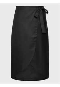 Bruuns Bazaar Spódnica midi Nemesia Ace BBW3078 Czarny Regular Fit. Kolor: czarny. Materiał: syntetyk