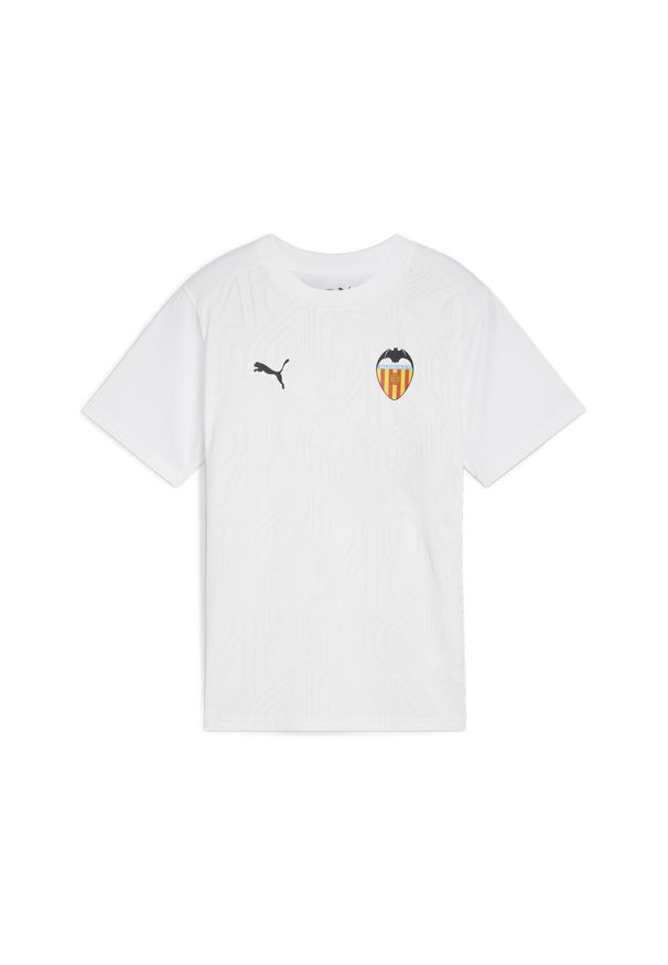 Puma - Młodzieżowa koszulka treningowa Valencia CF PUMA White. Kolor: biały. Sport: piłka nożna