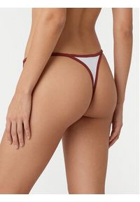 Calvin Klein Underwear Stringi LV00QF8892 Biały. Kolor: biały. Materiał: bawełna #2
