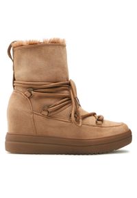 Jenny Fairy Botki WS5829-03 Brązowy. Kolor: brązowy. Materiał: materiał #1