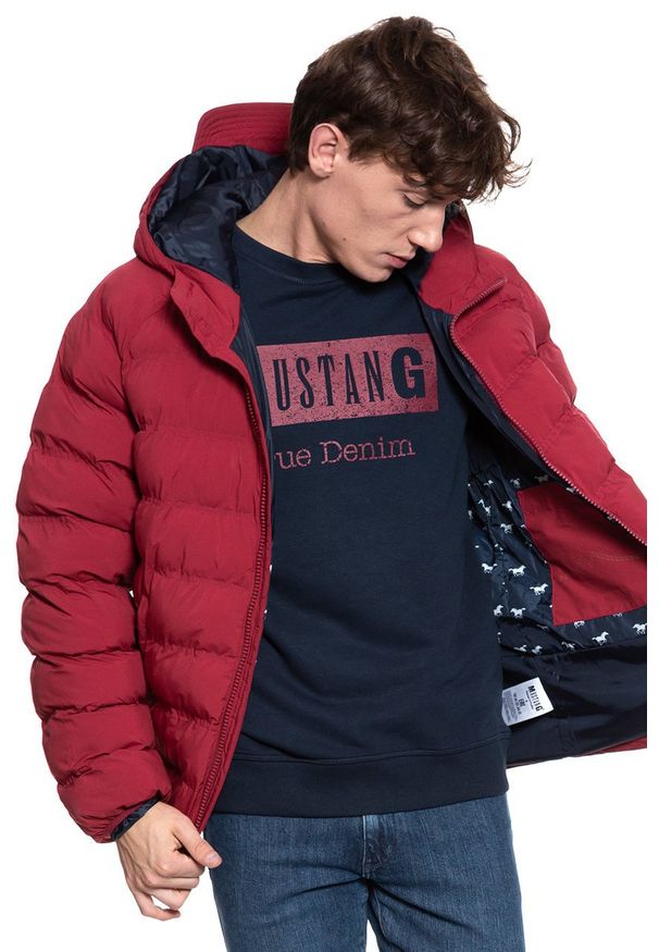 Mustang - KURTKA ZIMOWA MUSTANG Daniel H Puffer RHUBARB 1008273 7194. Sezon: zima